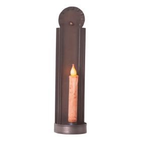 Slim Colonial Tin Candle Sconce