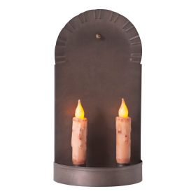 2-Candle Colonial Sconce