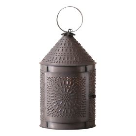 15-Inch Fireside Lantern in Kettle Black