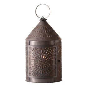 17-Inch Fireside Lantern in Kettle Black