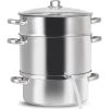 11 Quart Stainless Steel Steamer / Fruit Vegetable Juicer