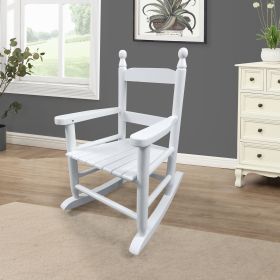 Children's rocking white chair- Indoor or Outdoor -Suitable for kids-Durable - as Pic