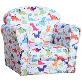 Kid's Sofa Armchair with Design and Thick Padding - as picture