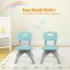 Kids Activity Table and Chair Set Play Furniture with Storage - Blue